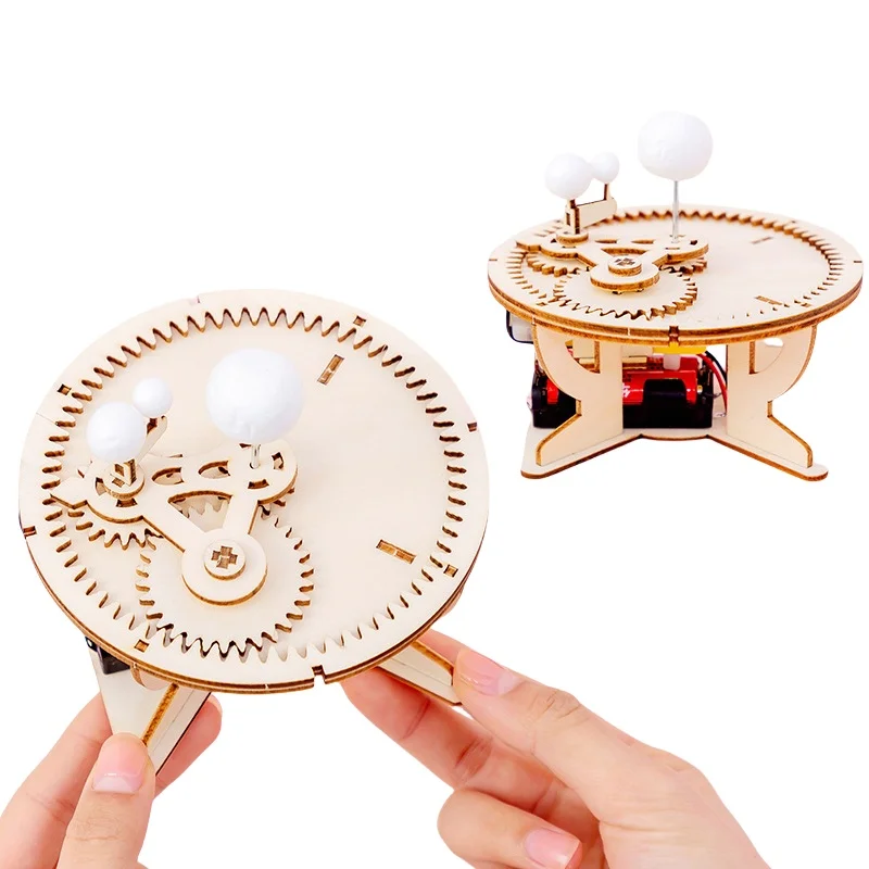 Cadeaux d'astronomie Montessori à faire soi-même, modèle du système solaire Soleil Terre Lune Planètes, jouets scientifiques et géographiques pour enfants, éducation STEM, enseignement scolaire