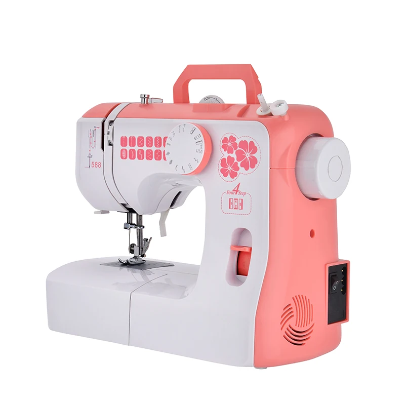 Máquina de Coser Multifuncional para el Hogar MYSEW 588 con Kit de Accesorios Incluido, Simple, Fácil de Usar y Ideal para Principiantes