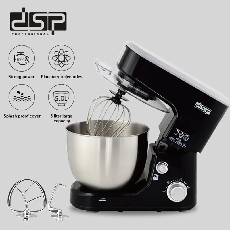 

DSP Stand Mixer Multifunctional Food Mixers Beat Egg Cream Electric Kneading Machine Dough Kneading Pastry Blenders Cake Mixer