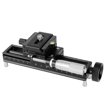 AstrHori 170MM Macro Focusing Rail Slider Manual Camera Slider with Arca Quick Release Plate for Macro Photography