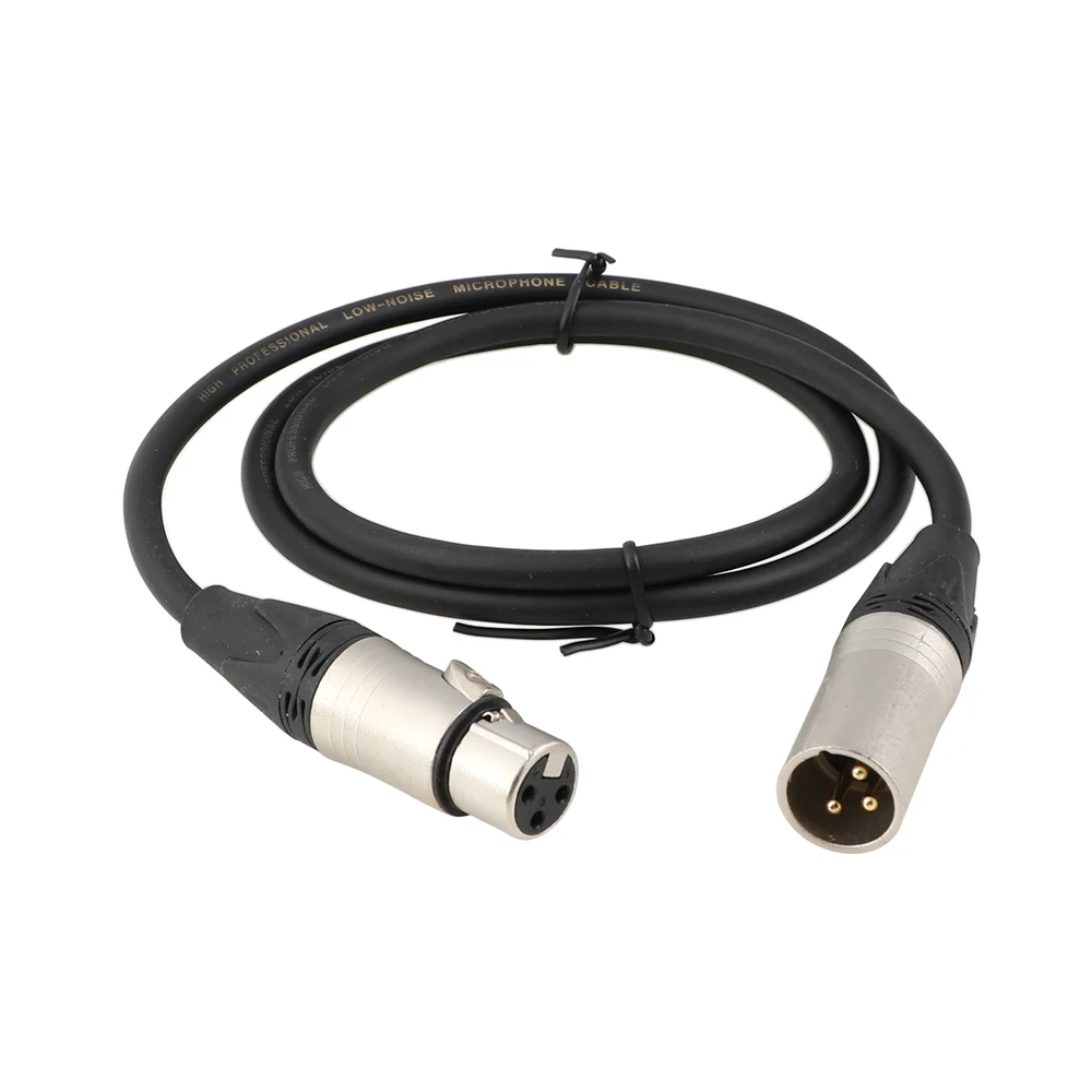 CAMVATE XLR M To XLR F Professional Microphone Cable 1M For Connecting Mics to Mixers, Preamps, Audio Interfaces,Recorders