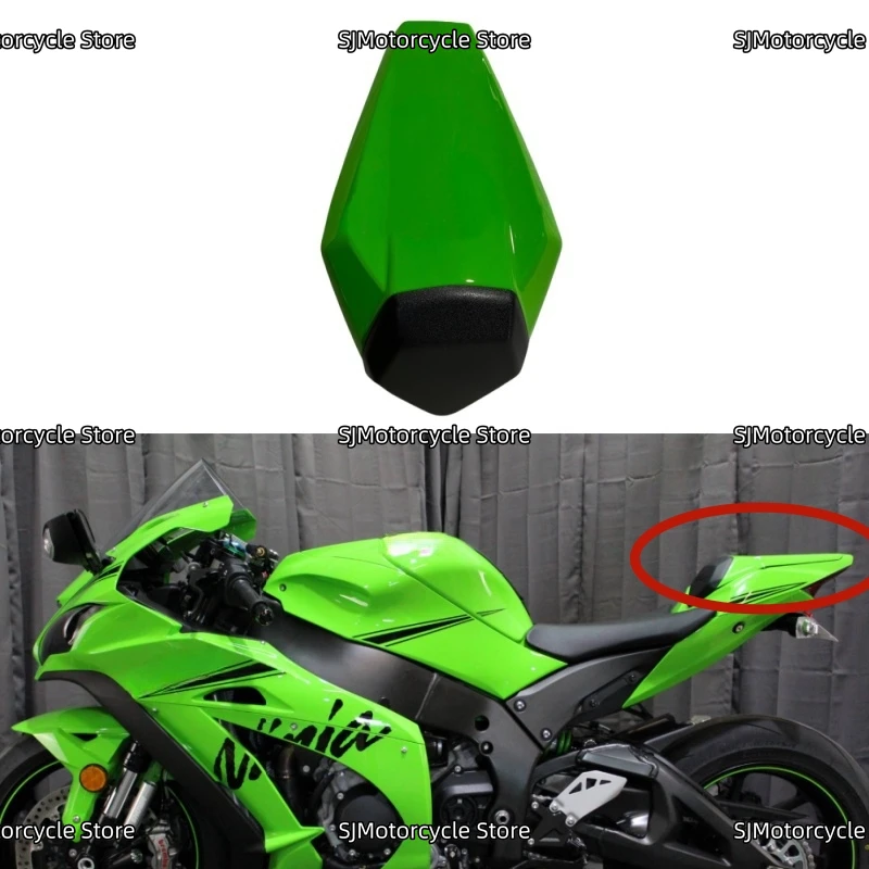 多くの色のピリオンリアシートカバーカウルソロカウルフェアリングキット-kawasaki-zx-10r-zx-10r-zx10r-2016-2017-2018-2023に適合