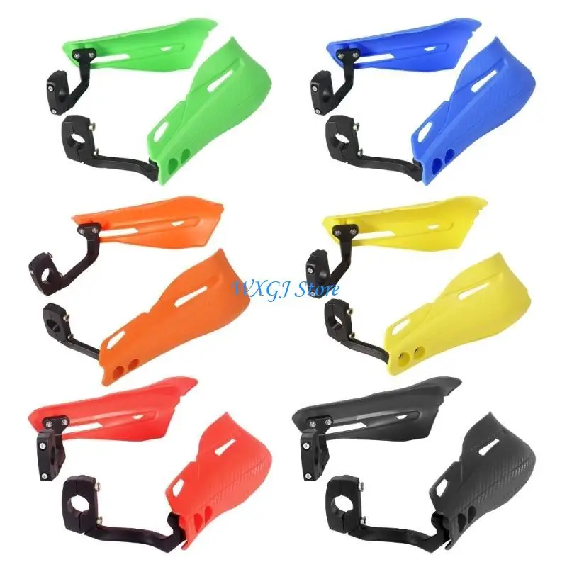 

37JE Motorcycle Handlebar Shell Guards Windshield Deflectors ABS Motorcycles Brake Lever Covers Upgrades for 22mm Diameter