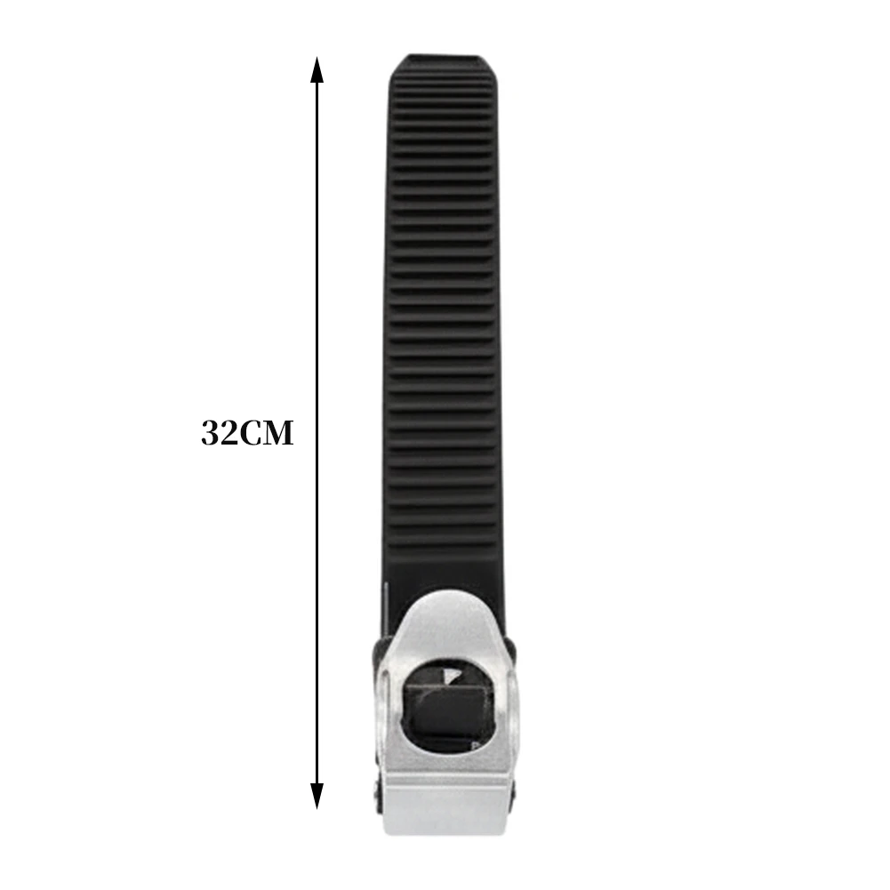 Cintas de Aço Inoxidável Reutilizáveis e Resistentes com Comprimento Ajustável e Fecho de Ratchet para Segurança