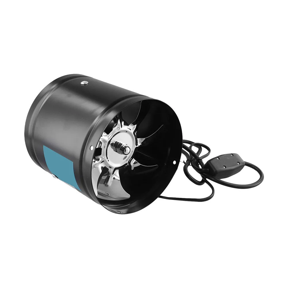 6 Inch Two Way Extractor Fan 150mm Duct Pressurized Blower For Bathroom Kitchen Smoke Ventilation Iron Shell HVAC Parts