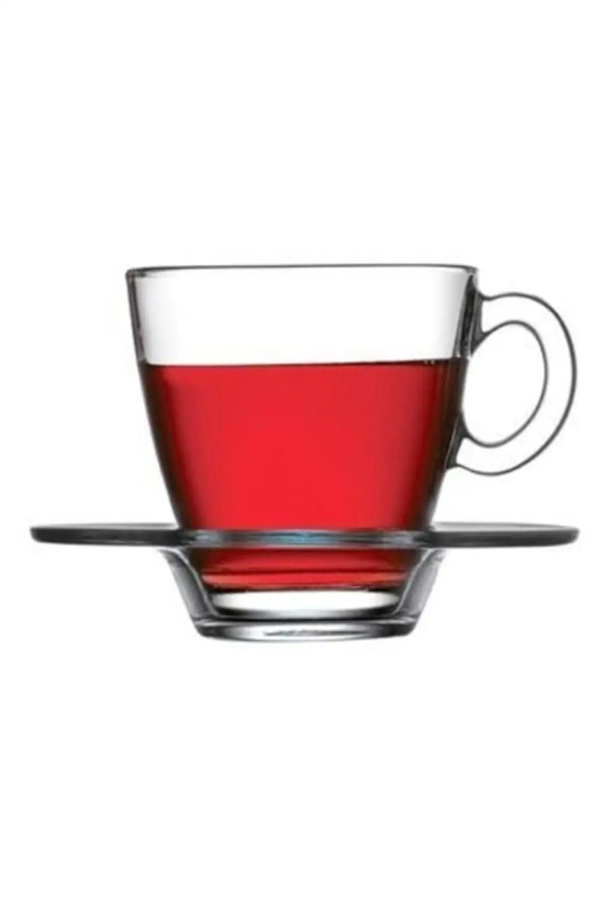 

DOLBOVI Aqua Kulplu Tea set Turkish Tea Glass Cup