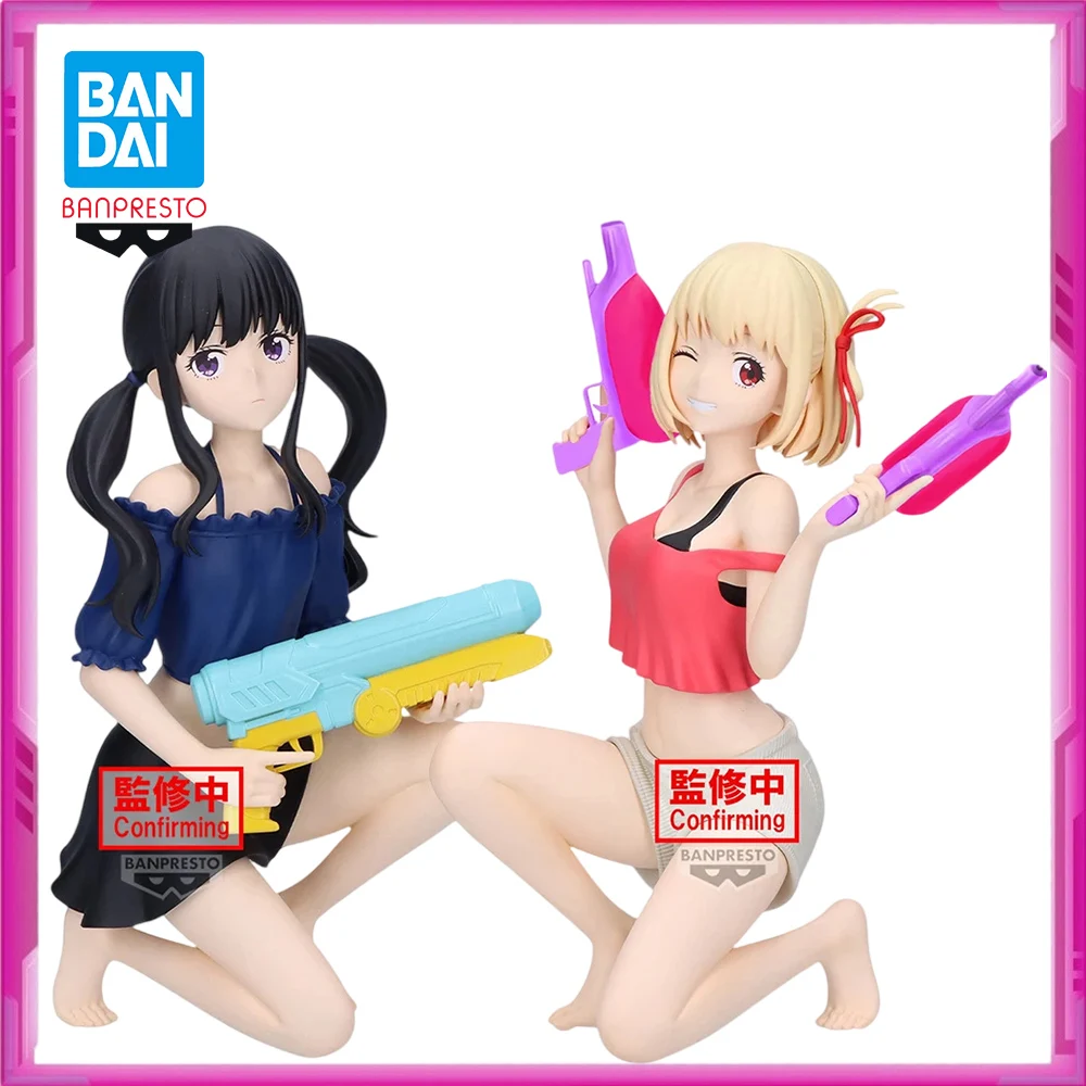 

Оригинальный Bandai BANPRESTO Lycoris Recoil Nishikigi Chisato Inoue Takina ПВХ аниме фигурки модель подарочные игрушки