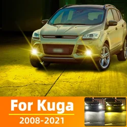 2pcs LED Fog Light For Ford Kuga 1 2 3 Accessories 2008 2009 2010 2011 2012 2013 2014 2015 2016 2017 2018 2019 2020 2021