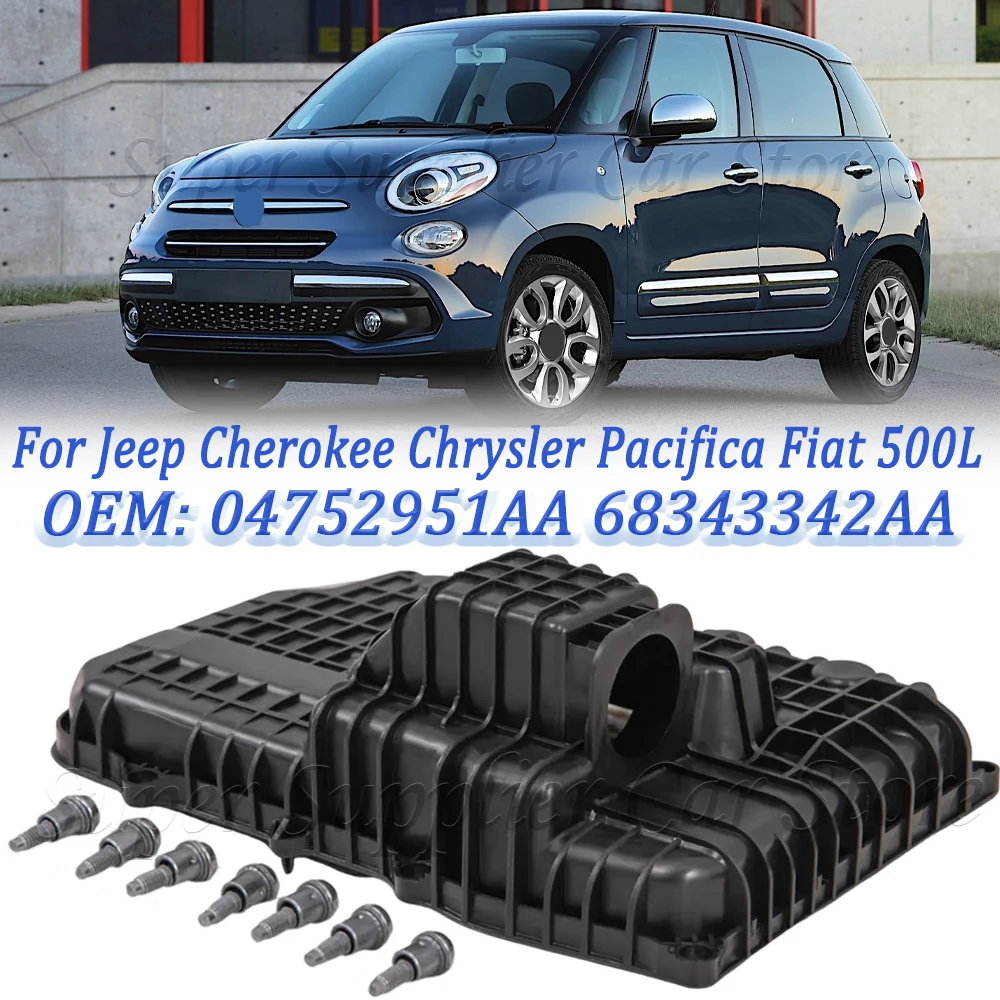 

For Jeep Cherokee 2014-2023 Chrysler Pacifica Fiat 500L 2017-2019 V6 3.6L Transmission Oil Pan 04752951AA 68343342AA 155250519