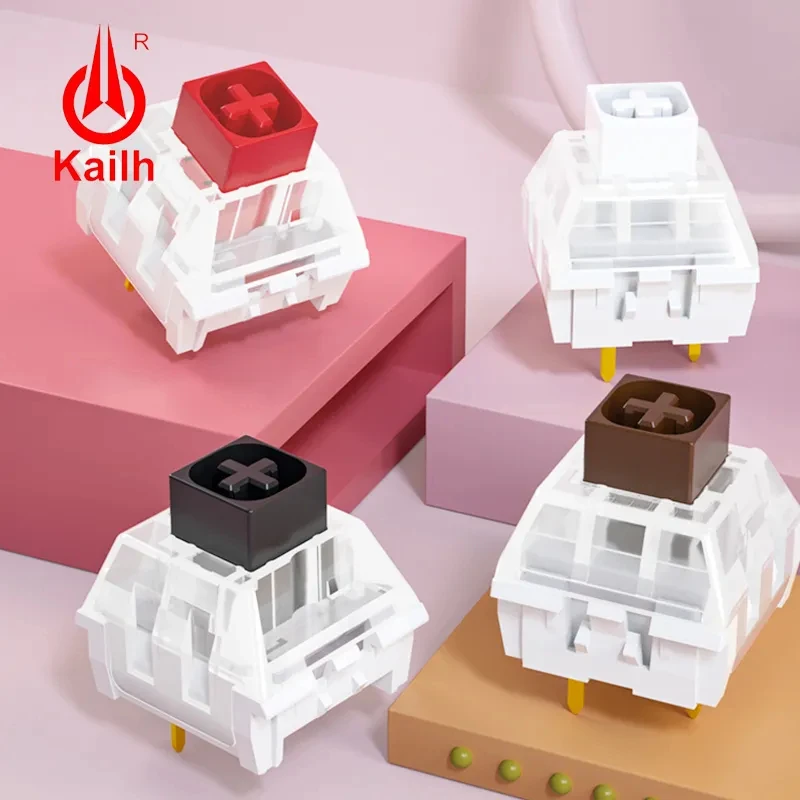 Kailh Box Switch White Red Brown Black RGB SMD Switch For DIY Mechanical Keyboard MX Switches Gaming Keyboard