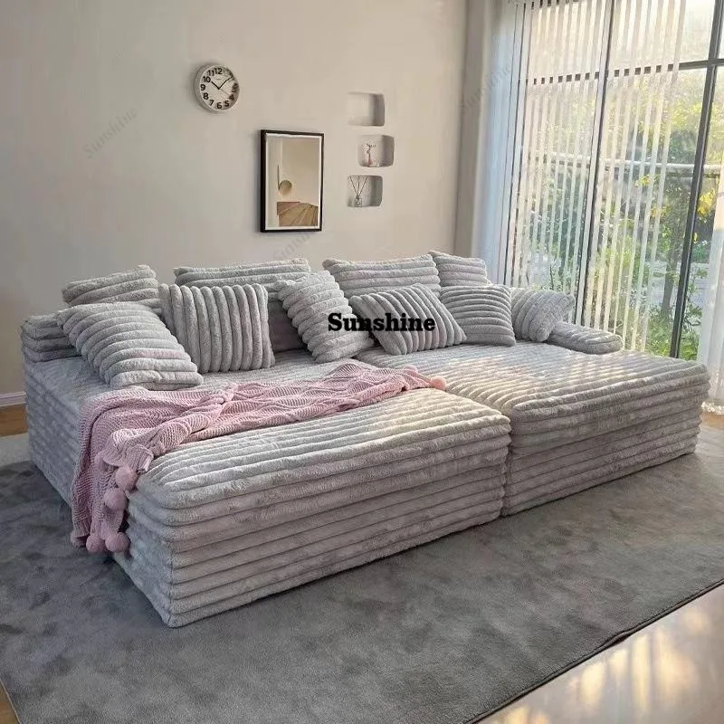 Puff European Vacuum Compressed Sofa Minimalist Nordic Modern Living Room Sofas Lounge 2 Seater Woonkamerbanken Home Furniture