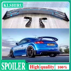 CARBON SPOILERS LIP FOR AUDI TT RS MK3 R8 V8 V10 COUPE 2008-2020 SPORT GT WING SPLITTER FOR AUDI COUPE RACING