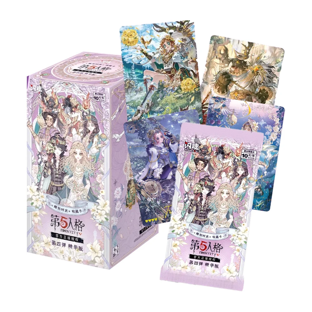 

Коллекционные карточки ShiningSoul Identity V: четвертое издание, серия «Эссенция», аниме-персонажи, игрушки