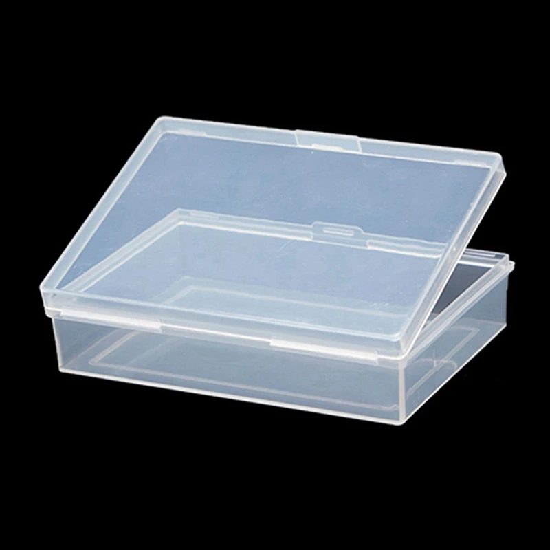 20Pcs Playing Card Box Trading Card Case Card Storage Organizer Clear Card Case Plastic Storage Box For Gaming Cards