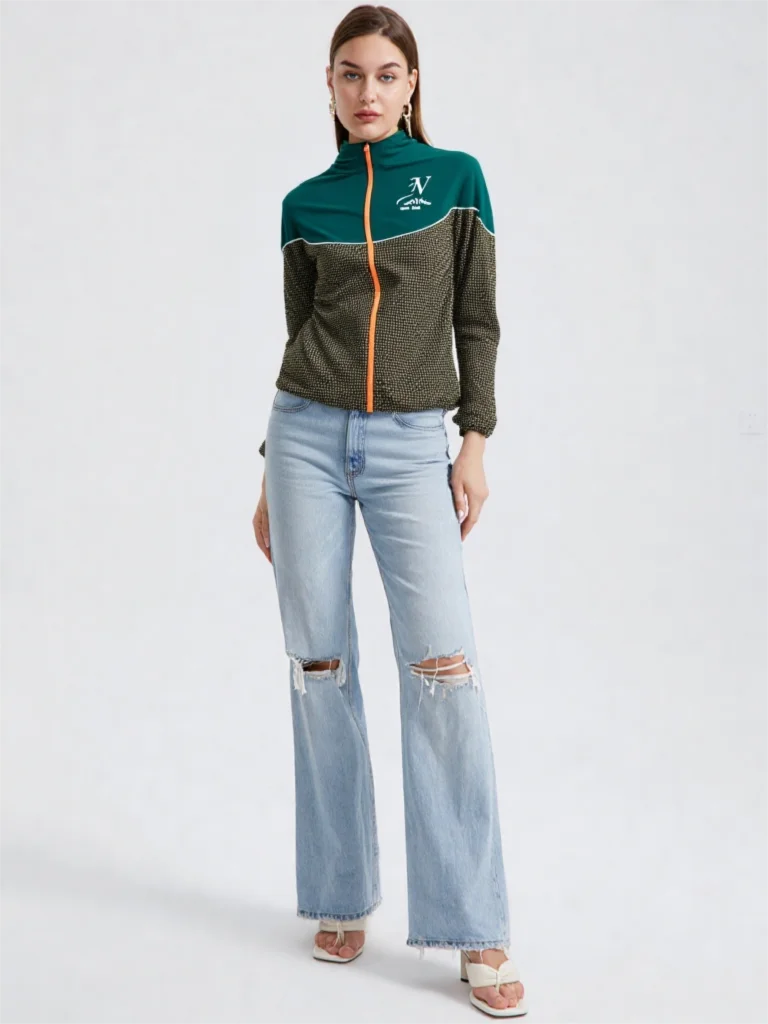 New Arrival Women Coat Top Fitness Wear Casual Sport yoga Windbreaker Jacket Quick-Drying Top 0324