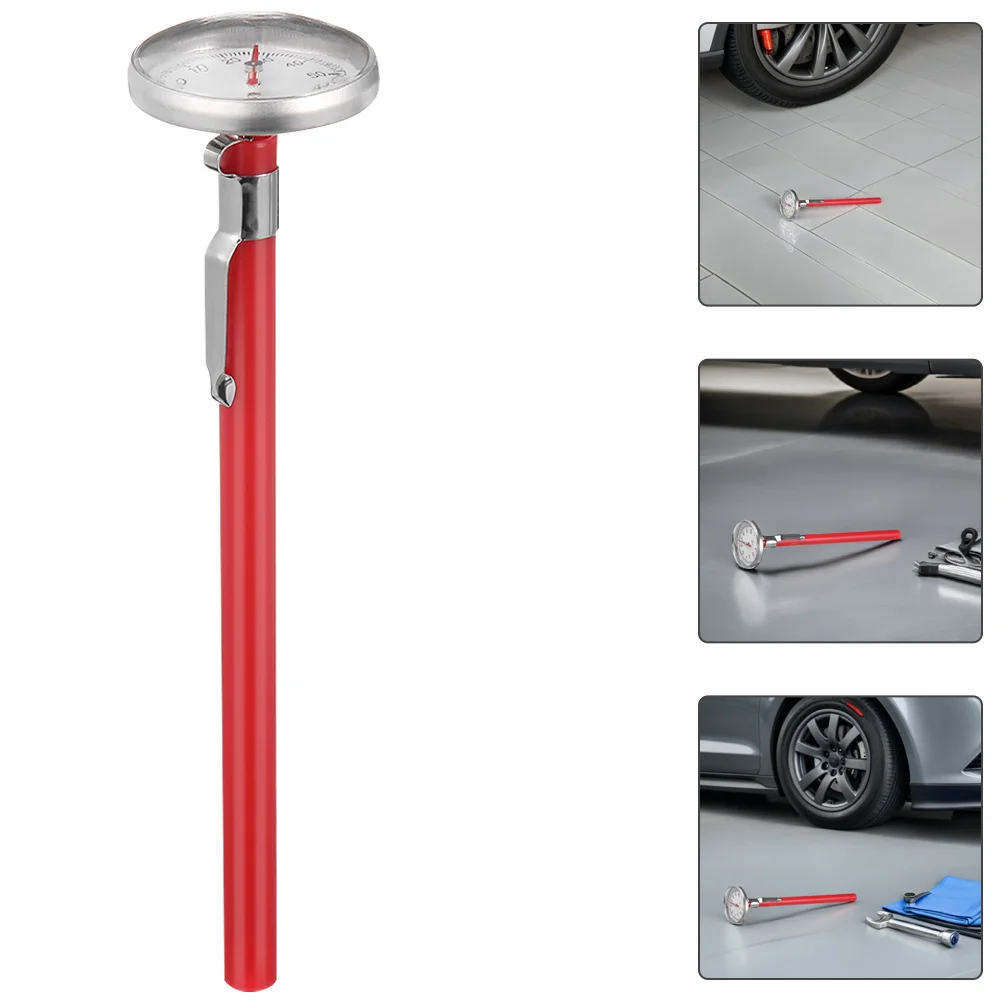 3pcs Mechanical Thermometer For Car Air Conditioner Compact Sturdy Design Clear Readings Automotive Temperature Gauge