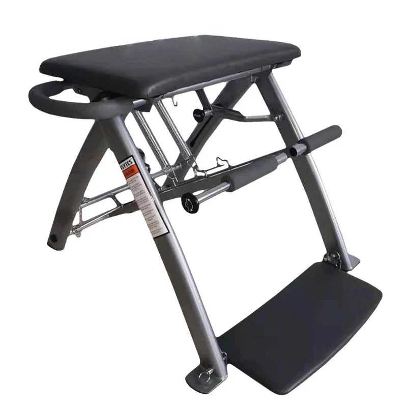 Pilates, Stability Chair Equipment, Pilates Core Bed Yoga Home Fitness Chair Foldable