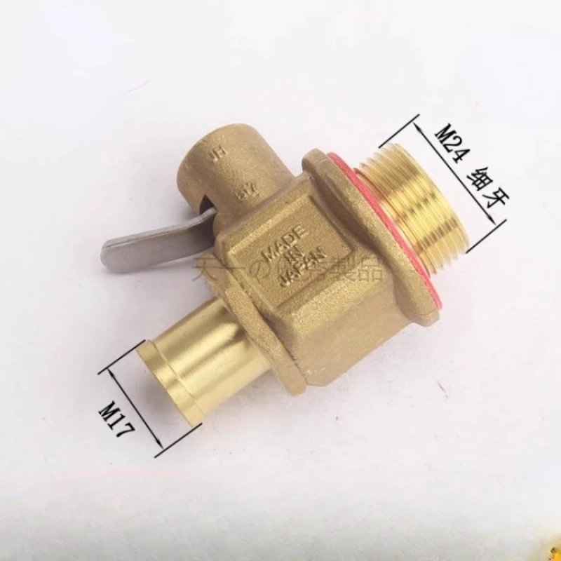 

Suitable for excavator accessories CKAT E200B 320D B C engine oil pan drain valve switch screw