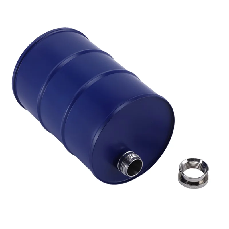 R-Reliable-750Ml barril vino olla de acero inoxidable Mini petaca Sake taza cilíndrica portátil para viajes para acampar al aire libre Blu
