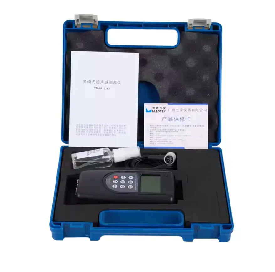 Penetrating Coating tester TM-8819-T6/T3 Ultrasonic Thickness Gauge Steel Pipe M