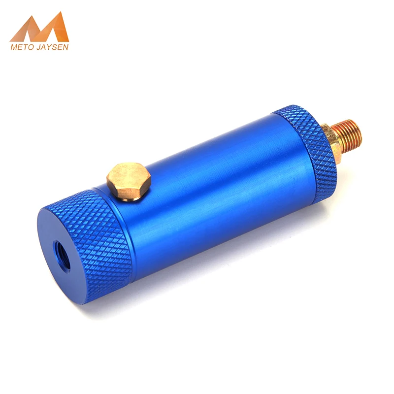 High Pressure Pump Filter with SAFETY VALVE 40Mpa 400Bar 6000Psi M10x1 Thread Water-Oil Separator Air Filtering