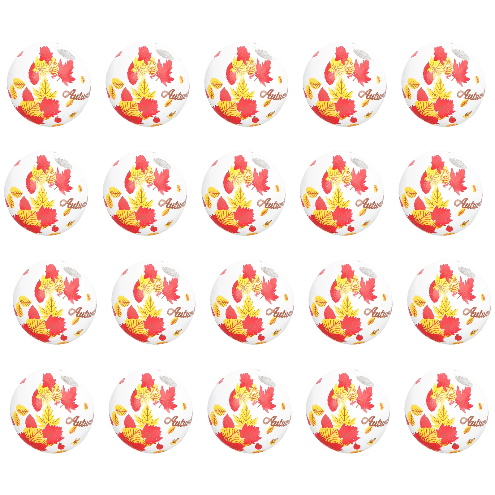 

100pcs Maple Leaf Wooden Beads Diy Garland Decor Craft Making Bead Fall Wood Loose Beads For Diy String Decoration