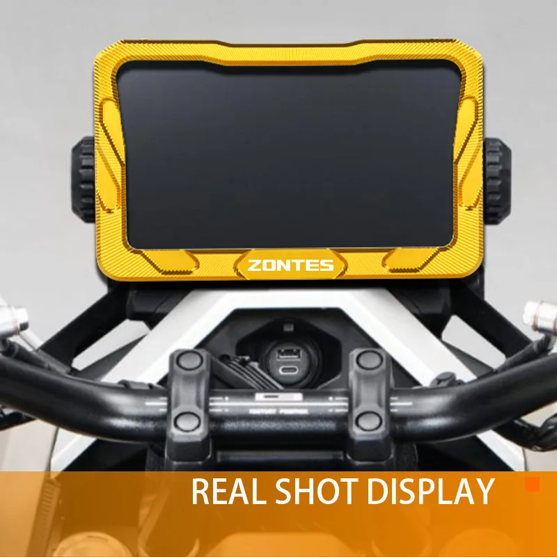 

For ZONTES 368G Zontes 368g Motorcycle Accessories 368G Instrument Meter Frame Cover Dashboard Screen Protector Decorative Cover