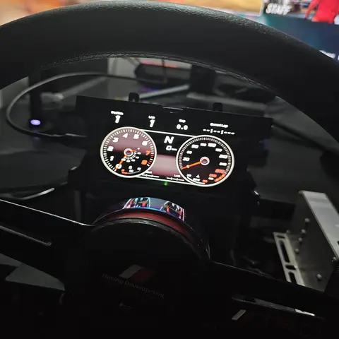 PC Simulation Racing Game Dashboard Speed OLED Display Meters For Thrustmaster T300 For Logitech G29 G27 SIMAGIC FANATEC MOZA