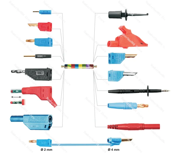 Suitable for customizing test leads, intelligent lead design, and customer testing lead design