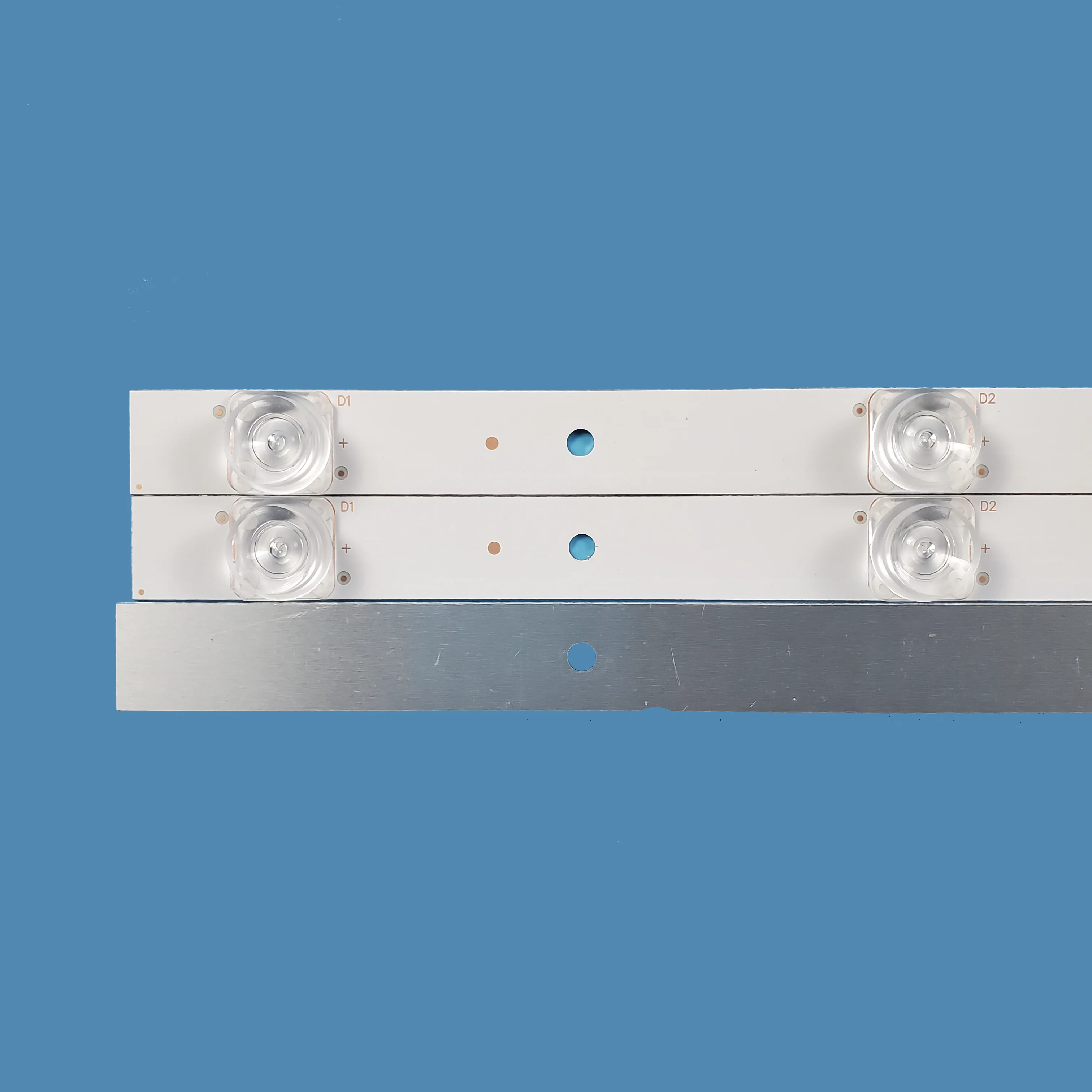 4pcs TV LED Backlights Bar per CHANGHONG 43 h80 per riparare 43 pollici TV riparazione pezzi di ricambio strisce LED K43C8003030T03086C9-REV1.2W