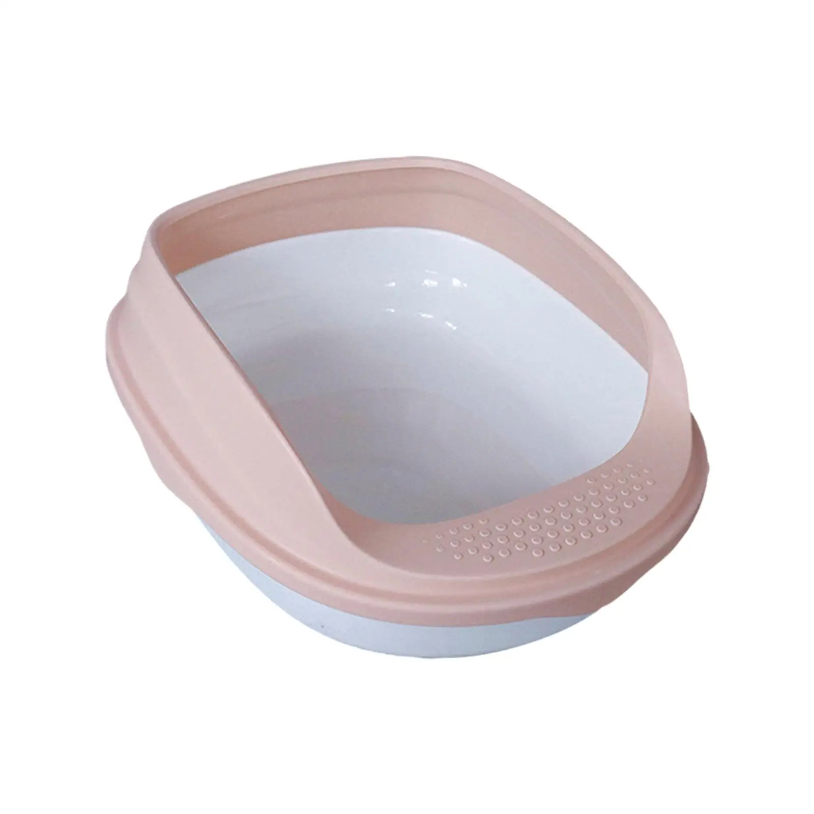 

Лоток для кошек с высокими бортиками, большой, легко чистится, туалет-лоток для хомяков, кроликов, домашних кошек, мелких животных, котят