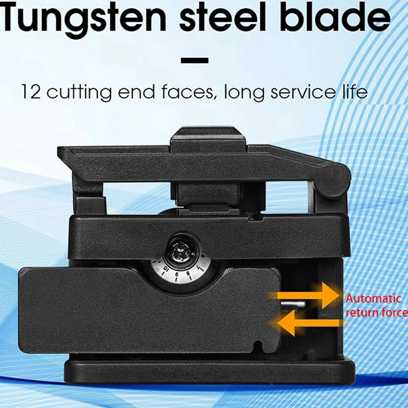 COMPTYCO-Mini قطع الألياف البصرية ، الألياف البصرية الساطور ، أداة قطع اتصال الباردة ، عالية الدقة ، ABS ، AUA-X01 FTTH ، 5X