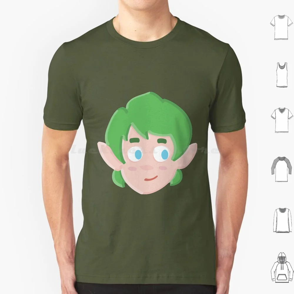 Saria Of The Forest T Shirt Cotton Men Women Diy Print Saria Link Ocarina Of Time Ocarina Kokiri Forest Temple Sage Green Games