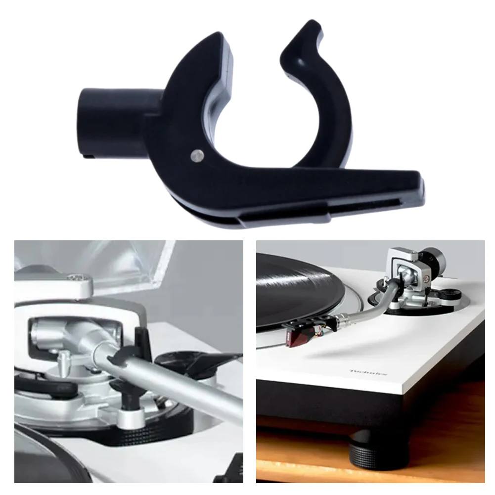 LP Vinyl Phonograph Tone Arm Base Tonearm Rest Tonearm Rest Clip Turntable Arm Holder for Technics SL-1200/SL-1200MK2/SL-1210MK2