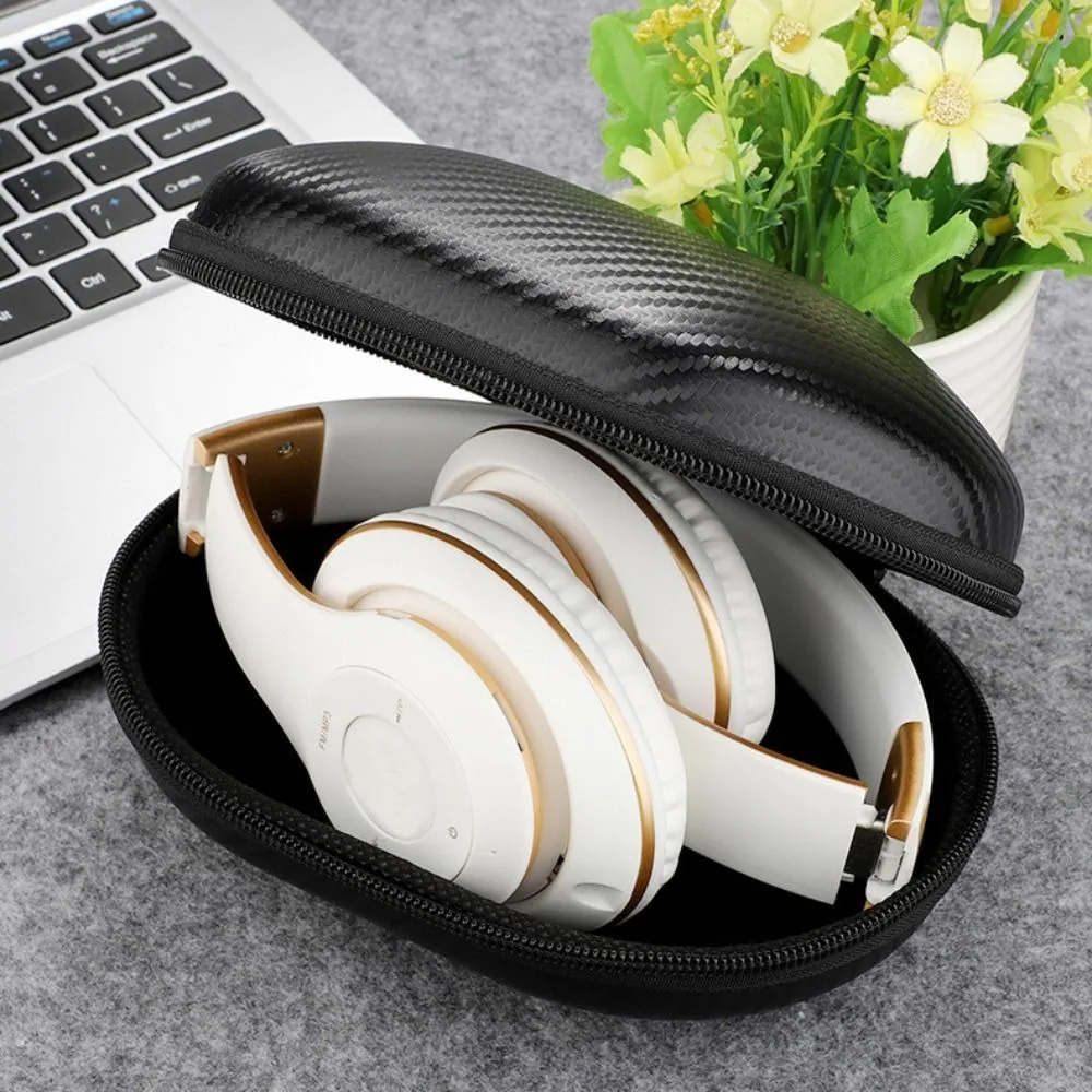 Portable Wireless Headphones Box Carrying Waterproof Headphone Storage Bag Anti-pressure Protection Box Headset Pouch Headphone