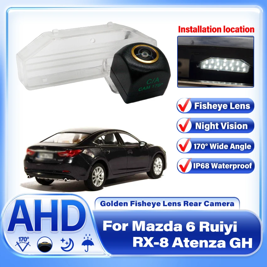 

Car Special Vehicle Rear View Reverse Back up Camera For Mazda 6 Mazda6 Ruiyi RX-8 Atenza GH 2007 2008 2009 2010 2011 2012 2013