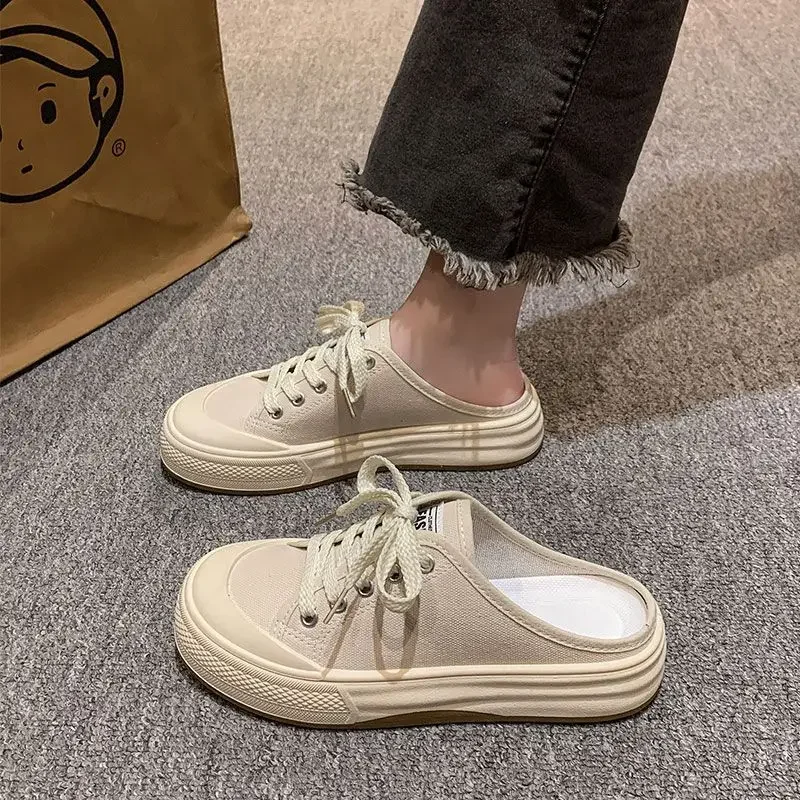 

Women's Slippers and Ladies Sandals with Strap Slides Cute Kawaii Outside Shoes Canvas 2025 Luxury Casual Vip Eva Designer Shoe