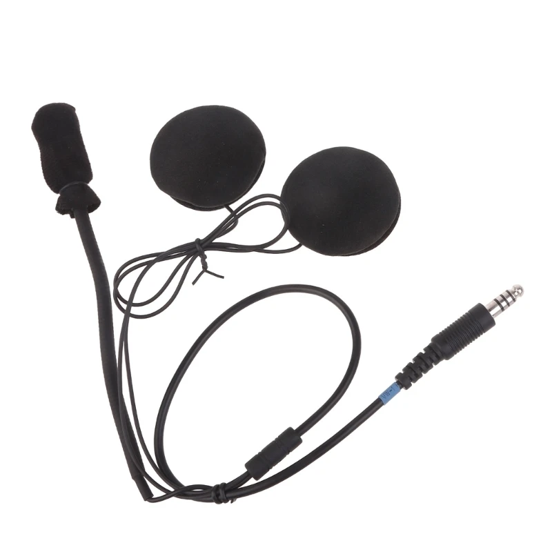 

for IMSA Helmet Kit with Flexible Boom Microphone and Spiral Cord for Racing Radios and Communications