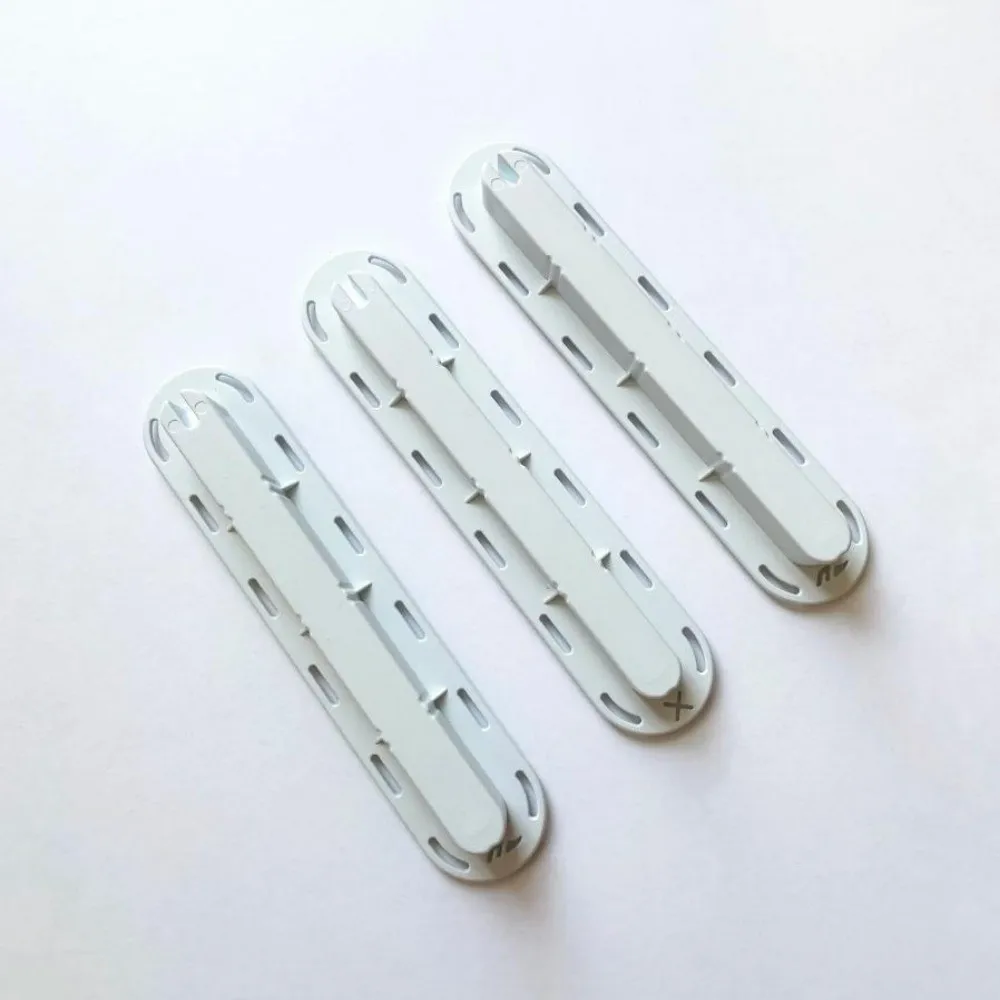 1set Including Screws and Key Surfing Fin Boxes 3 Pack 15*3.1cm Tri Fins Box Single Tab Fin Plugs Multicolors