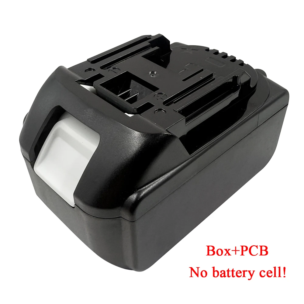 Power Tool Electric Drill Battery Storage Box Charging Protection Circuit Board PCBA for Makita 18V BL1830 Li-ion Battery Case