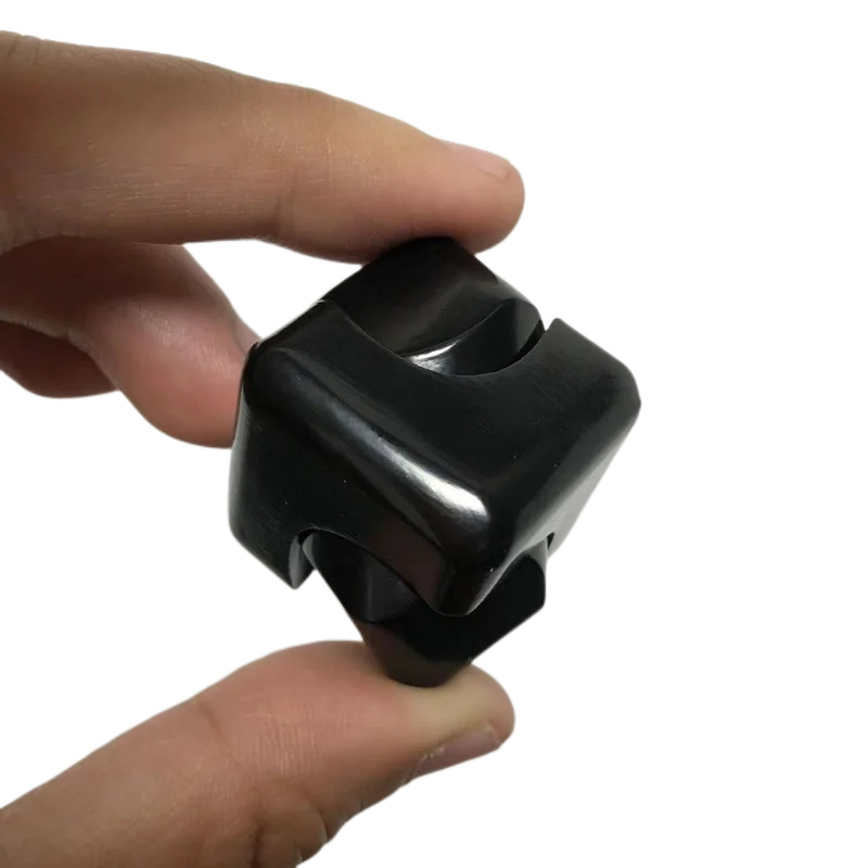 Cuadrado Fidget Spinner Cube EDC aleación de Metal Gyro dados mágicos escritorio ventilación alivio del estrés juguetes educativos para TDAH autismo niños adultos