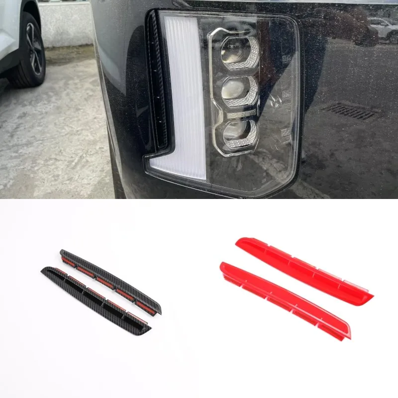 

Противотуманные фары из углеродного волокна, лампы для век, бровей, декоративная накладка для Hyundai Palisade 2020 2021 2022, внешние аксессуары