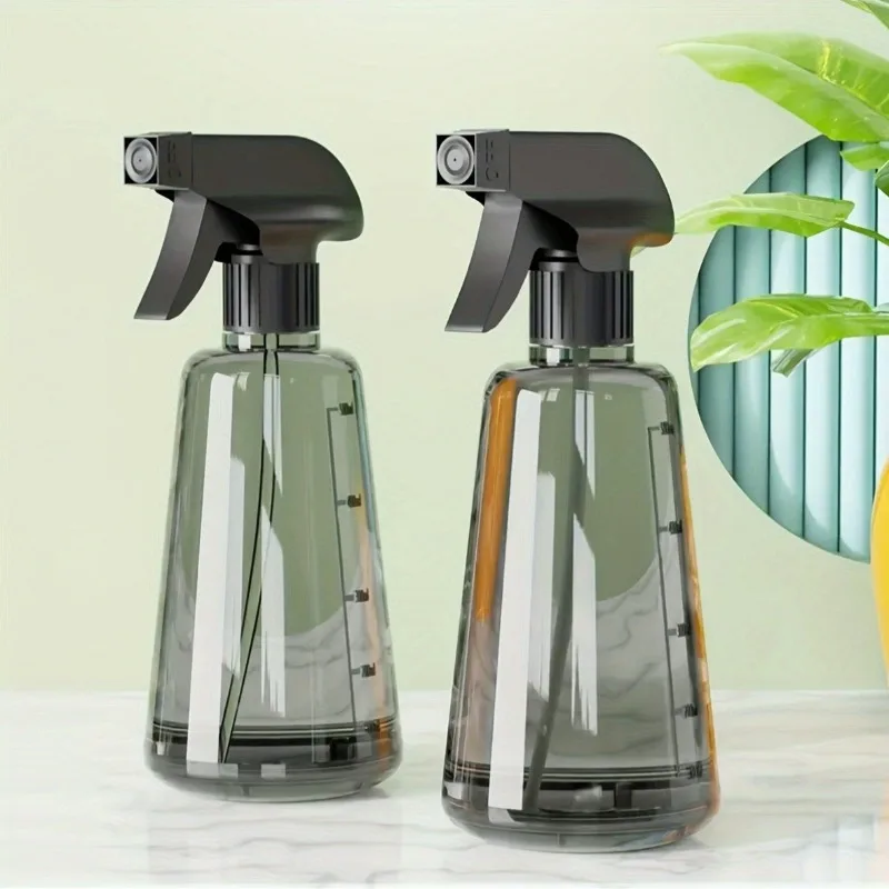 1 PCS 500ml Transparent Plastic Pressure Spray - Dual Mode Dc/Spray Suitable Plant Watering Home Plant Watering Spray Bottle