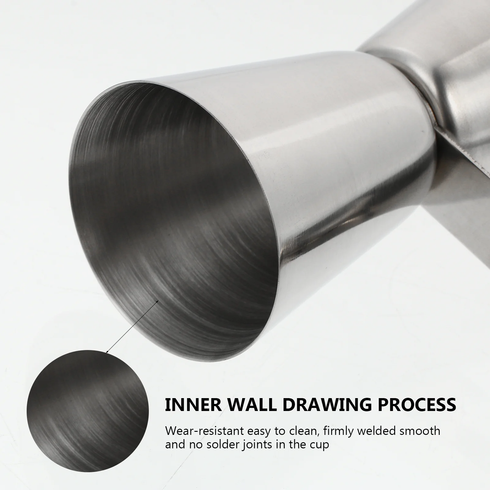 

1pc Stainless Steel Double Jigger 25/50Ml Bartender Tool For Cocktail Measuring Cup Liquor Shot Wine Ounce Bar Mixing Service