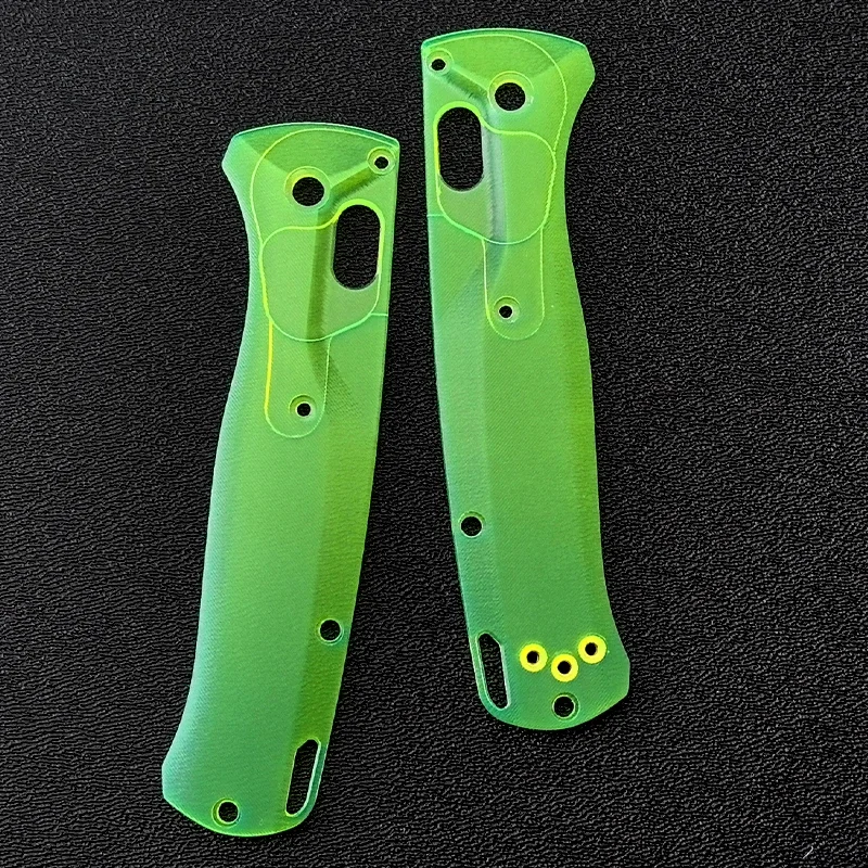 

Custom Crossfade acrylic Scales for Benchmade Bugout 535 Knife