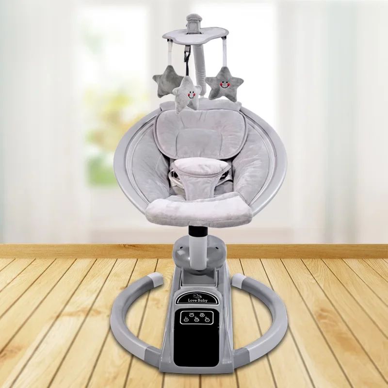 Newborn Electric Rocking Chair  Children's Comfort Chair Baby Sleeping Recliner Multifunctional Rocking Bed Baby Rest Chair view 2