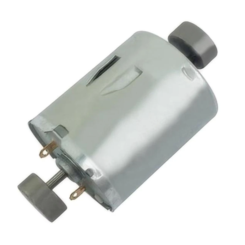 370 High Torque Brushed Motor Micro Motor 12V Replacement Double Shaft Strong Vibrating Motor Electric Motor F19E