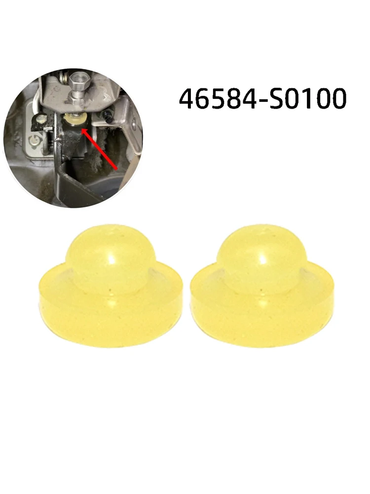 2pcs Car Brake Pedal Stop Pad Set Plastic 46584-S0100 For Nissan 1984-2017 For Infiniti 2003 - 2015 For Altima 1991 - 1999