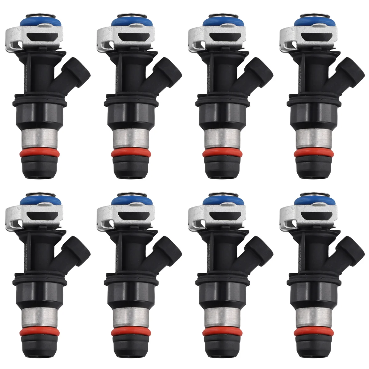 

8X 42lb 440cc New Fuel Injector Nozzle 25348180 for CHEVROLET GMC MARINE 8.1L V8