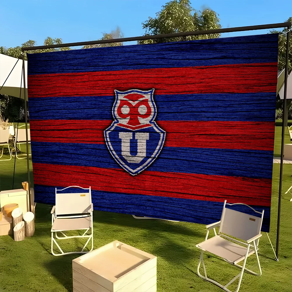 U-Universidads De C-Chile Club Flag For Living Room Home Dormitory Art Deco Home Camping Bedroom